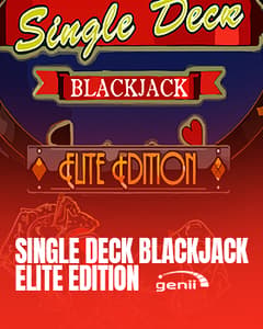 Single Deck Blackjack: Elite Edition